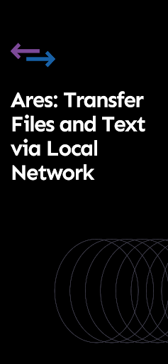 Android application Ares - File transfer screenshort