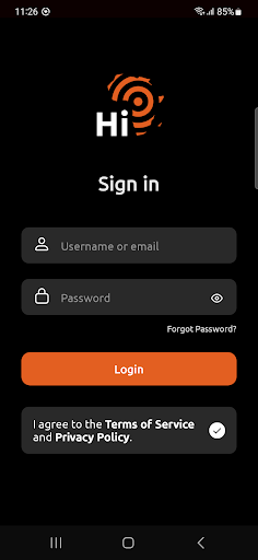 App screenshot