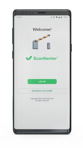Android application ScanNenter screenshort