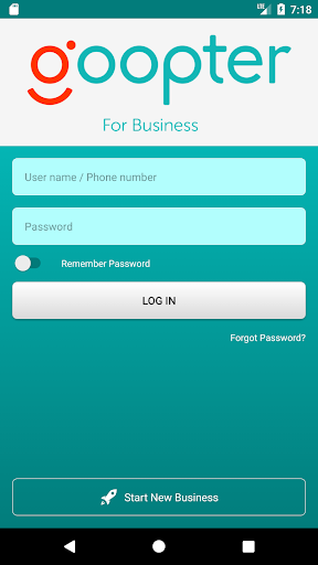 Android application GoopterBiz screenshort
