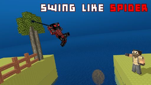 Dead Rope Ninja: Blocky City Screenshot 2 - AppWisp.com