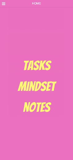 Android application THE NEXT LEVEL PLANNER screenshort