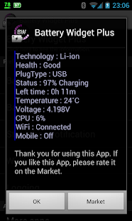 Battery Widget Plus Screenshot