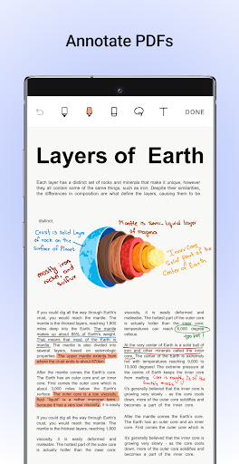 Screenshot of Noteshelf - Notes, Annotations