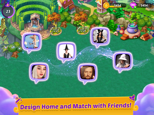 Merge Witches - merge&match to discover calm life apkpoly screenshots 15