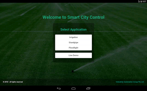 Smart City Control Screen 3
