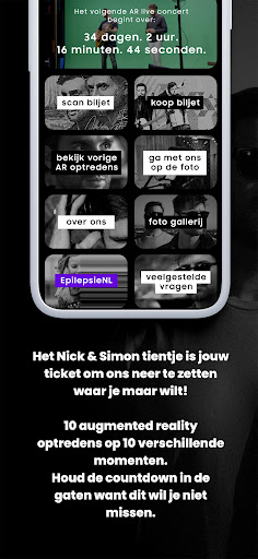 Nick & Simon AR tour Screen 2