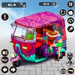 Cover Image of Descargar Tuk Tuk Rickshaw Driving Games  APK