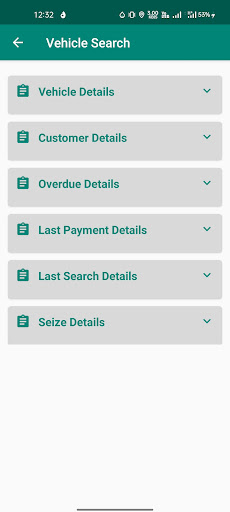 MAS - Vehicle Search Screen 2