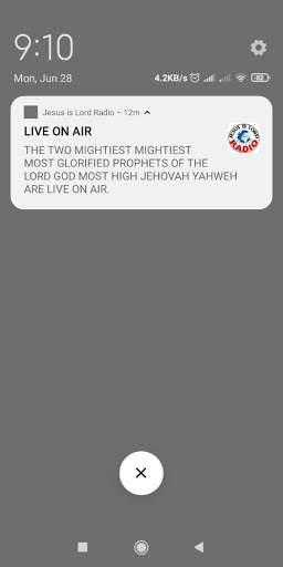 JESUS is LORD radio Screen 3