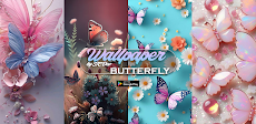 Butterfly Wallpaper 4K Offlineのおすすめ画像1