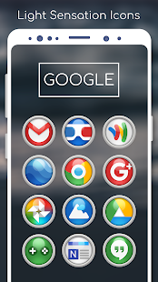 Light Sensation - Icon Pack Captura de pantalla