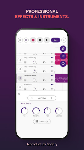 Screenshot of Soundtrap Studio