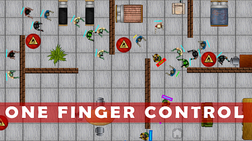 Android application Zombie games 2 3 4 5 6 players screenshort