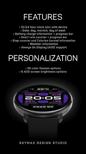 Quigon Watch Face Screenshot 2 - AppWisp.com