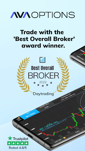 Android application AvaOptions – Options Trading screenshort