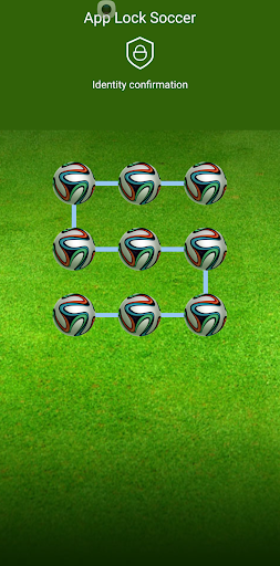 Android application App Lock Soccer Pattern screenshort