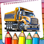 Coloring Trucuk Container