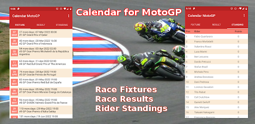 Calendrier Motogp 2023 Calendar For Motogp 2022 – Apps On Google Play