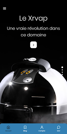 XRVAP App Screen 2