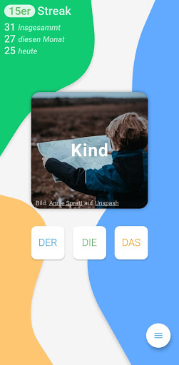 Der Die Das - German articles Screen 3