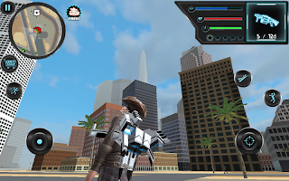 screenshot of Jetpack Hero Miami Crime