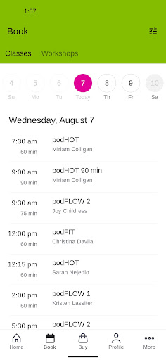 Yoga Pod Fort Collins Screen 2