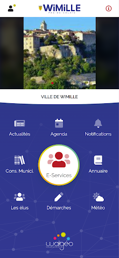 Android application Wimille screenshort