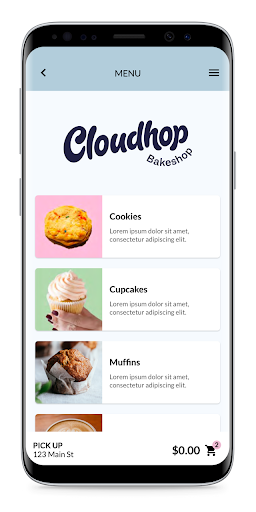 Cloudhop Bakeshop Screen 2