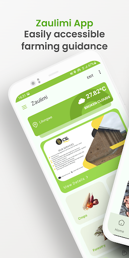 Android application Zaulimi screenshort