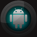 Next Launcher Black and Cyan icon