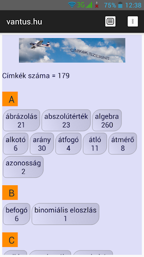 Mathematics, chemistry, biolog Screen 3