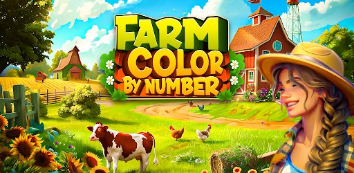 Farm Color By Number