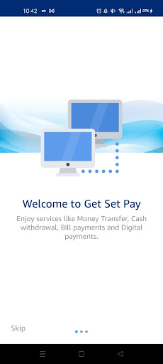 Android application Get Set Pay screenshort