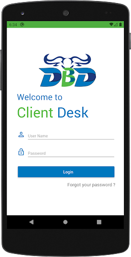 Android application DBD Investments screenshort