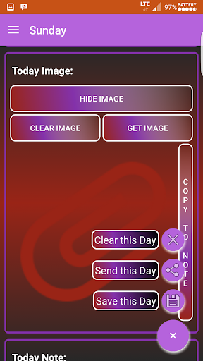 My Week Screen 2