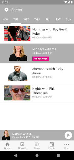 Classic Rock 96.5 Screen 3
