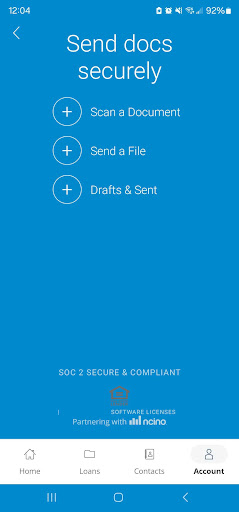 Screenshot of Southern Bancorp Mortgage