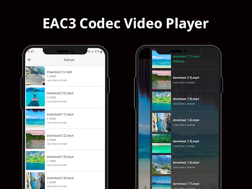 EAC3 Codec Video Player Screen 2