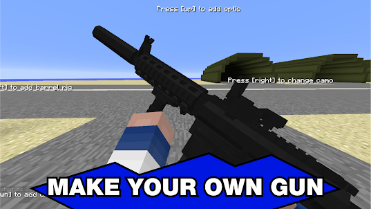 Weapons for minecraft - mod