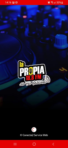 Android application La Propia Radio 18.8 Fm screenshort