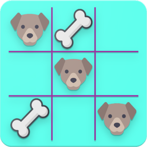 Dog Bone Toe 🐶 - Tic Tac Toe  1.15 Icon