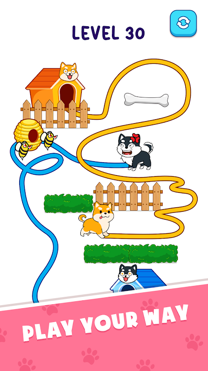 Doge Rush : Draw Home Puzzle - 4.5 - (Android)
