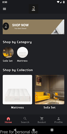 Android application Al Jana Company screenshort