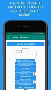 Matrix Calculator | solution Unknown
