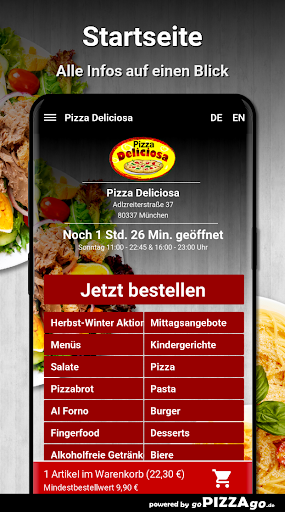 Pizza Deliciosa München Screen 2