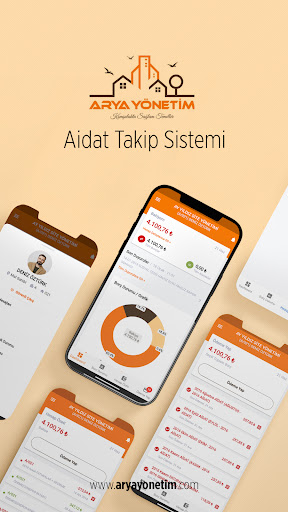 Android application Arya Yönetim screenshort