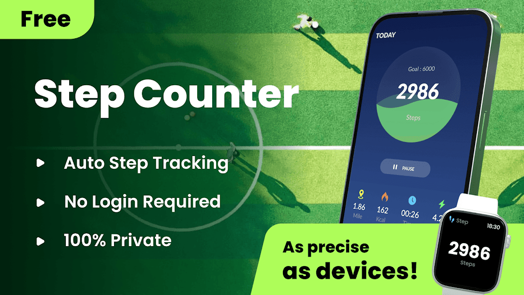 Step Counter - Pedometer 1.3.9 APK + Mod (Unlocked / Pro) for Android