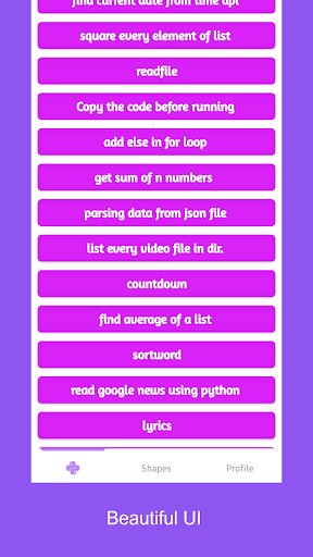 Python Programs Screen 3