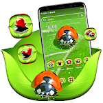 Cover Image of Download Ladybug Green Theme  APK